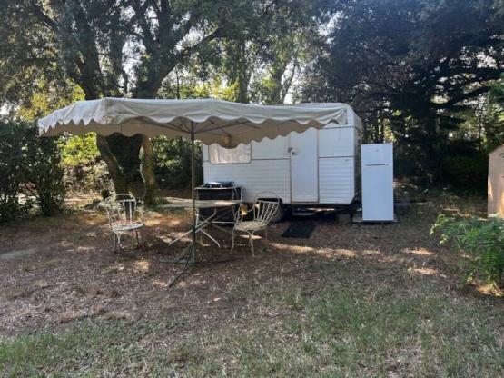 Das Wohnmobil des Chefs.