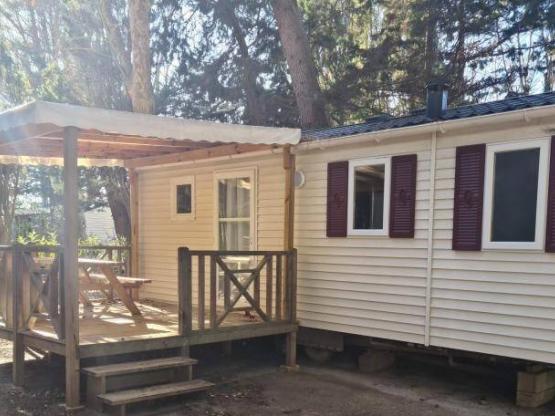 EMERAUDE - 24m² - 2 Schlafzimmer - TV - ÜBERDACHTE TERRASSE - 1 FAHRZEUG INBEGRIFFEN