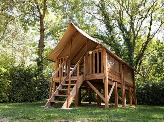 Ungewöhnliches Zelt Nature Cyclo 1 Schlafzimmer - ohne Sanitäranlagen - ohne Küche