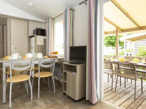 Confort Mobile Home 40m² - 4 Schlafzimmer  - TV - Geschirrspülmaschine