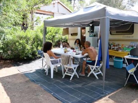 Stellplatz Wohnwagen -