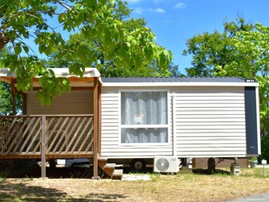 Mobilheim Komfort 26m² - 2 Zimmer + Terrasse + Klimaanlage