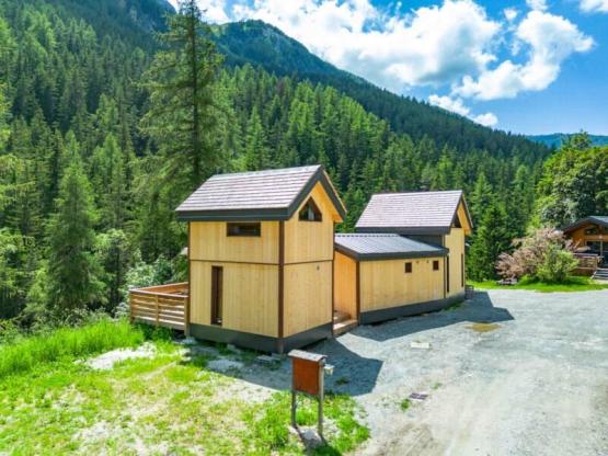 Gamme Chrystal - Chalet le Nid 20 m² - 1 Schlafzimmer, Sitzecke, Bad - Terrasse 15 m²