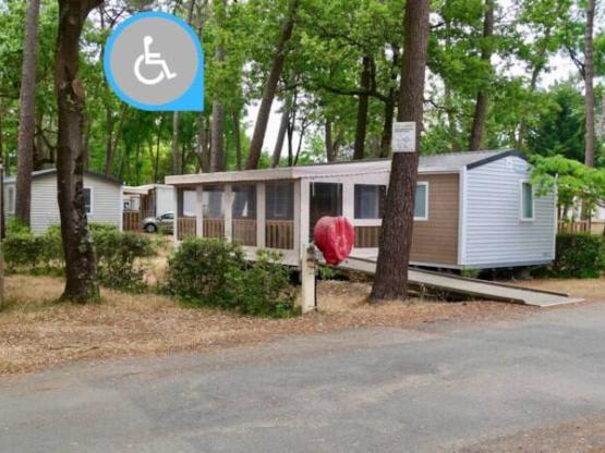 Mobilheim Life 2sz | PREMIUM-32m²-PRM-KLIMA-TV-GS-Plancha-Gratis wlan-Terrasse überdacht