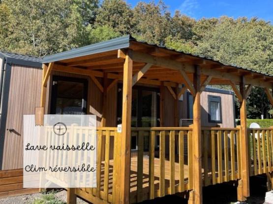 Chalet-Mobil Bergame 33m² + terrasse