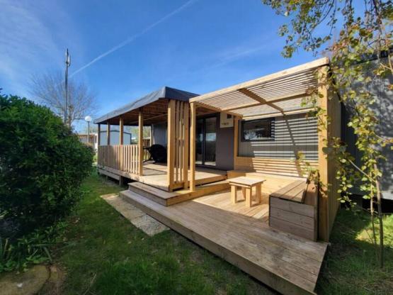 Mobilheim Méditerranée CONFORT Klimatisiert - 2 Zimmer 1/4 pers.