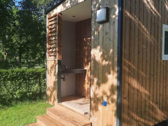 Standplaats Premium met (eigen) sanitair