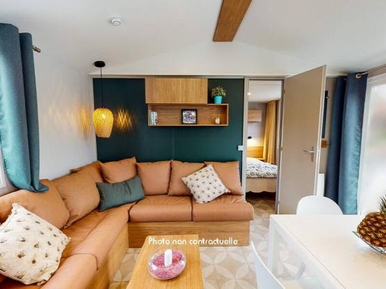 Stacaravan Sérénité 3 slaapkamers Signature met airco