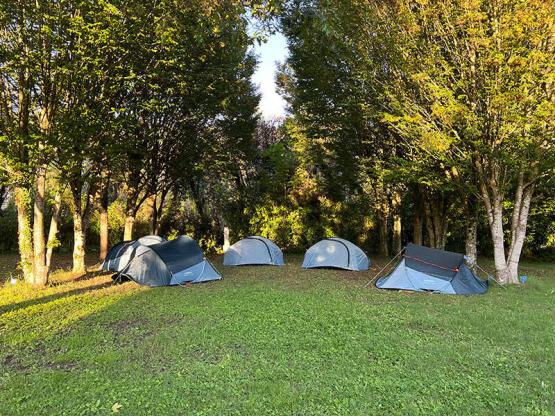 Pauschale mit Zelt vorhanden