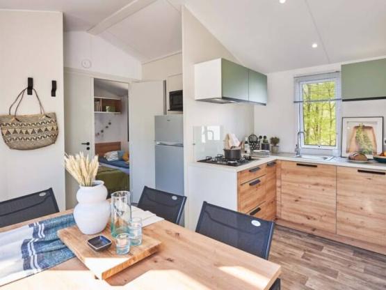 Mobile-Home Modulo - 3 Schlafzimmer mit Klimaanlage und Fernsehen