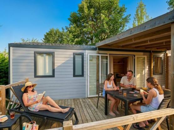 Mobile-Home Modulo - 3 Schlafzimmer mit Klimaanlage und Fernsehen