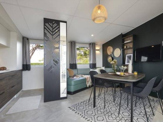 Mobil-home Otello - 2 dormitorios 2 baños con aire acondicionado y televisión