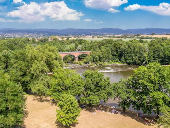 Fahrrad-/Wanderhalte: ohne Fahrzeug und ohne Strom