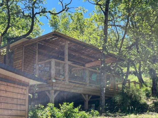 Cottage Séouvo 25m² with private jacuzzi, 4 people + 1 kid