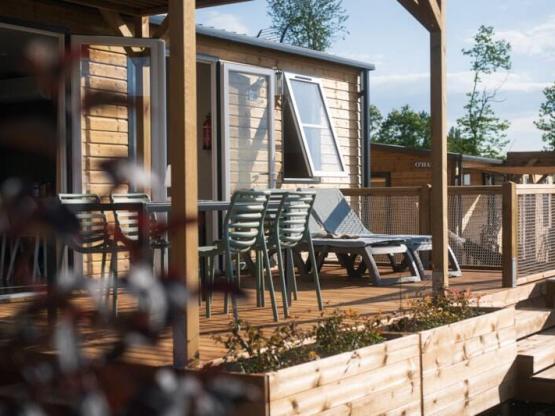 Mobilheim Sunelia Luxe 40m² 3 Schlafzimmer 2 Badezimmer - Klimaanlage