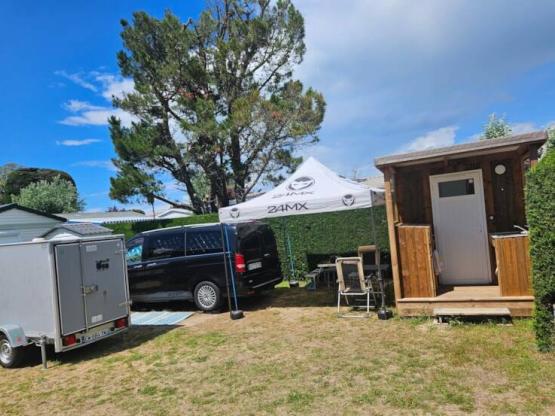 Stellplätze - mit eigenem Bad und Kochnische