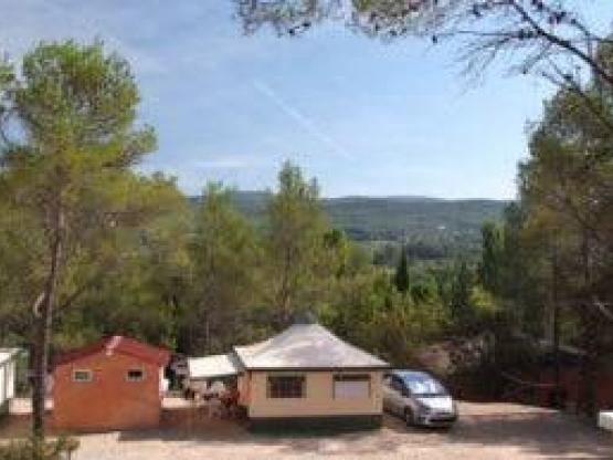 Zeltbungalow Standard 20m² mit Sanitäranlagen