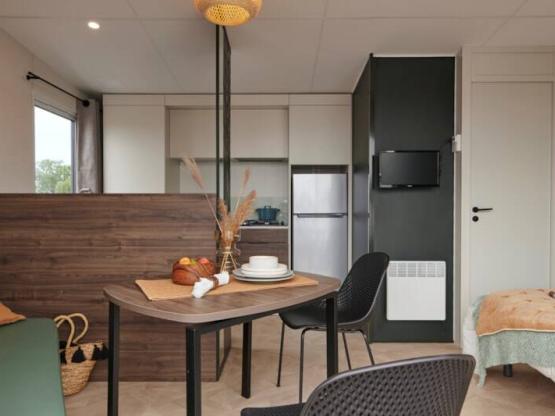 Mobilheim 'Ciel Prestige' 21m² + terrasse teilweise überdacht 13.5m²