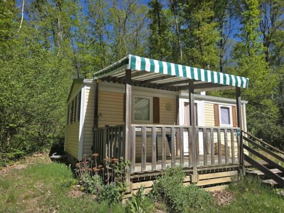Wohnwagen - 29m2 - Toilette, dusche, terrasse
