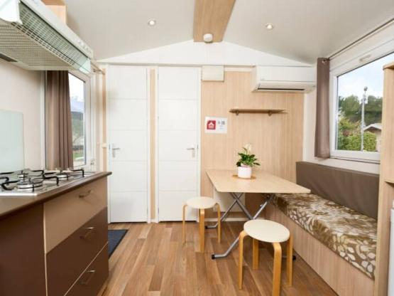 Mobile-home - 22m² - 2 bedrooms + air-conditioning