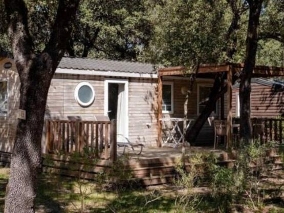 Mobilheim Premium - 25 m² - 2 Schlafzimmer - Erhöhte Terrasse