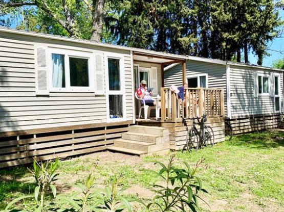 Mobilheim MALIN 24m² - 2 Schlafzimmer - Klimaanlage - Terrasse