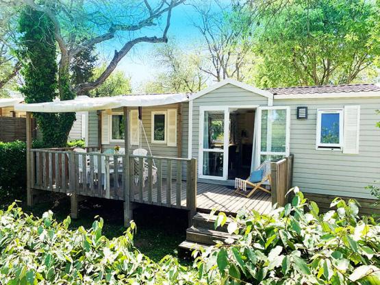 Mobilheim WELCOME 32m² - 3 Schlafzimmer - TV - Klimaanlage - Terrasse -