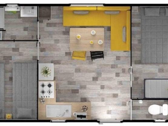 Mobilheim 2 Schlafzimmer Riviera