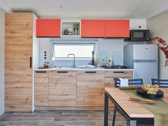 Cottage OLYMPE 35 m² - 2 Schlafzimmer - 2 Badezimmer - 2 WC-High-End Ausstattung + überdachte Terras