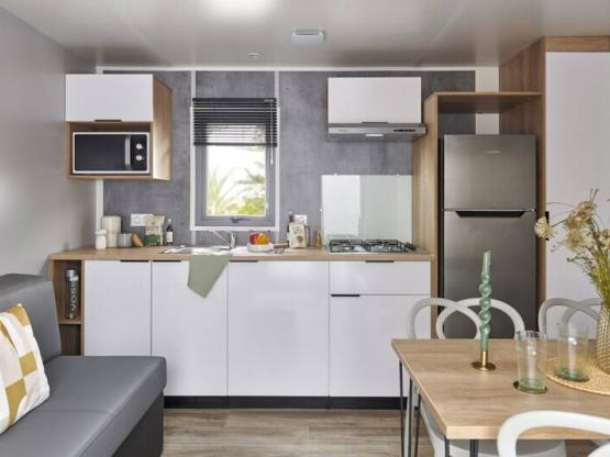 Mobile home Laurier - 2 bedrooms 2 bathrooms with A/C and television