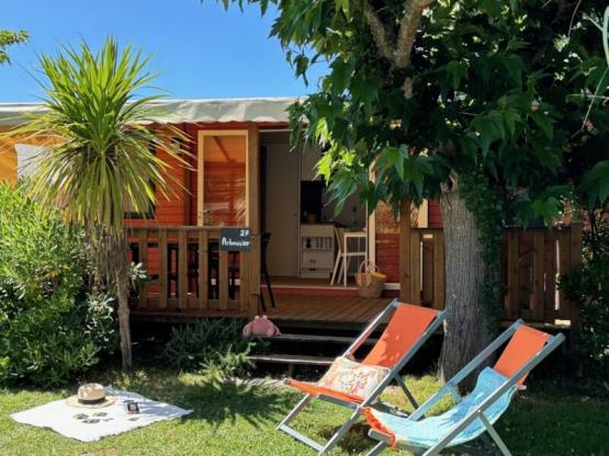 Mobilheim Caraïbes - 31m² - 2 schlafzimmer - Klimatisiert