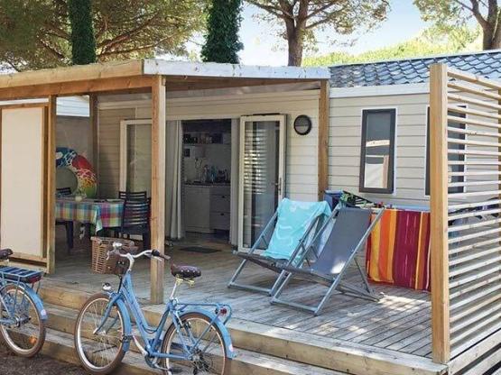 Mobilheim Quartier - 28m² -  2 Schlafzimmer