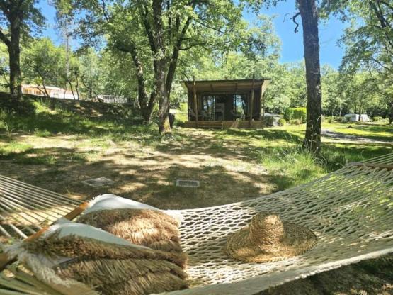 Premium-Chalet mit 1 Schlafzimmer und Blick auf den Teich