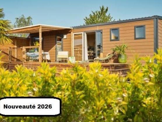 Mobil-home Seychelles 3 chambres / climatisation, lave-vaisselle, 2 sdb