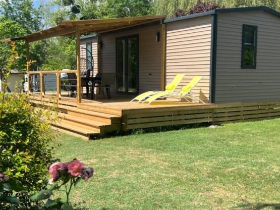 Mobilheim 6/7 Personen VIP-Klimaanlage 3 Schlafzimmer