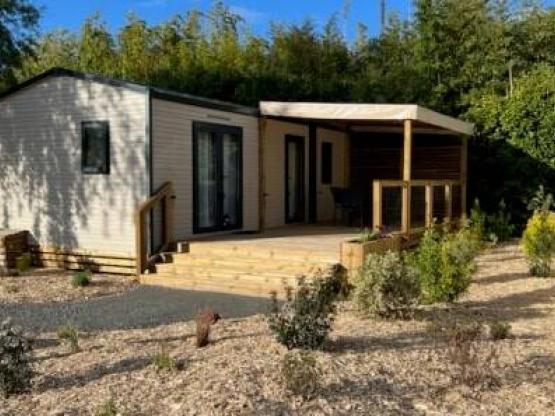 Mobilheim PREMIUM „SPA“ für 4 Personen mit 2 Zimmern