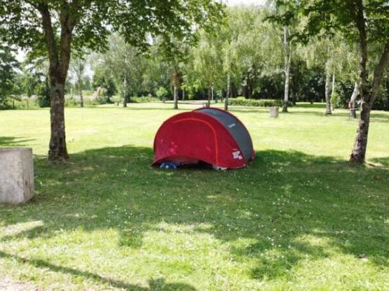 Stellplatz Pauschale Wanderer oder Radfahrer mit Zelt