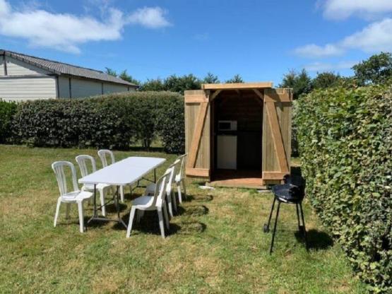 Parcela con área de cocina