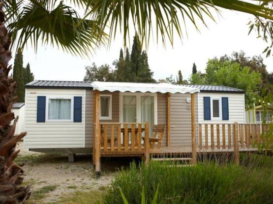 Mobile-Home Standard Moderne 29m² (2ch.-4pers)  + TV + Terrasse