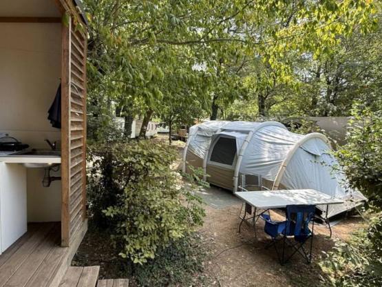 Stellplatz Premium mit Sanitäranlagen