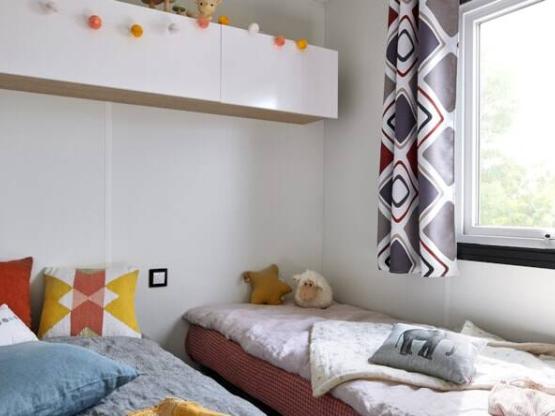 Mobilhome Nr. 17 -  KLIMAANLAGE - 2 Schlafzimmer - Terrasse