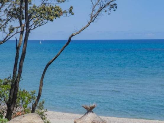 Stellplatz 1. Meereslinie (Zelt oder Wohnwagen oder Wohnmobil)