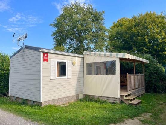 Mobilheim - 30-35 m² - 2 Schlafzimmer mit Terrasse