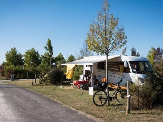 Stellplatz mit Strom