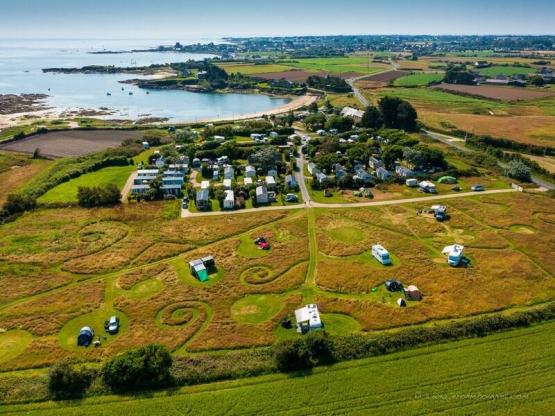 Stellplatz Double Natura ohne Strom, Meerblick