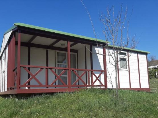 Chalet voor mindervaliden 33m² (2 slaapkamers) overdekt terras