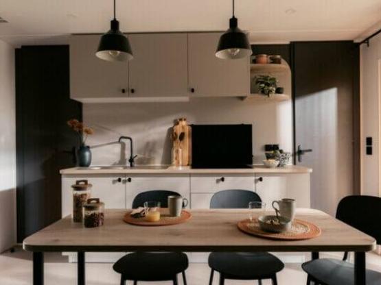 Mobilheim Premium XXL AGORA 36m² Klimaanlage - TV