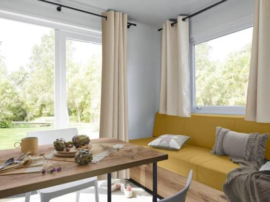 New// Mobil-home Premium 22 m² - 1 habitación + Terraza cubierta + Lavavajillas + TV + A/C -