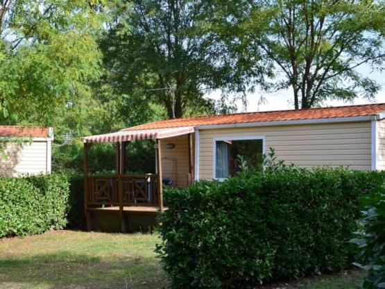 Mobil-home Confort 25m² CLIMATISÉ 2 chambres + TV