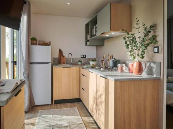 stacaravan Vanoise met 3 slaapkamers